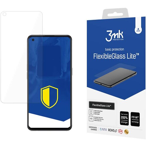 3mk OHI&amp;Scaron;JE IZ KALJENEGA STEKLA FLEXIBLEGLASS LITE ZA OPPO RENO 5 4G, (22001213) Slike