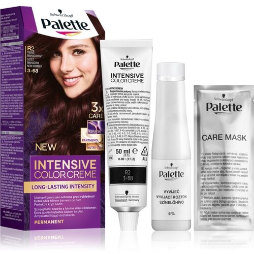 Schwarzkopf Palette Intensive Color Creme permanentna barva za lase odtenek 3-68 R2 Dark Mahogany Cene