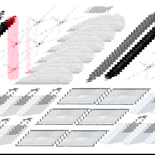 INORCO Za S7 Maxv Plus S7 Maxv Ultra G10s Pro HEPA filter vrečka za prah vrtljiva čistilna krtača glavna stranska krtača, (21873979) Slike