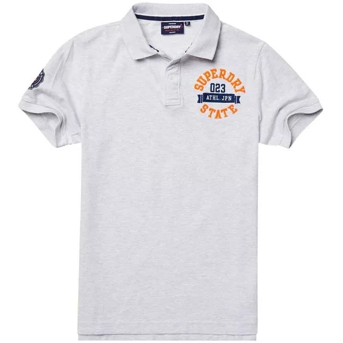 Superdry Majice & Polo majice M1110008A Siva