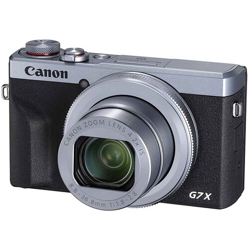 Canon Powershot G7x Mark III Silver RUK/SEE Slike