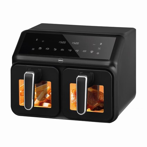 Eldom Double fat-free fryer, 2200 W, capacity 8 l, LED display Cijene