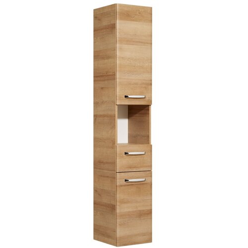 Pelipal Kupaonski ormarić u dekoru hrasta u prirodnoj boji 168x30 cm Quickset 318 &amp;ndash; Slike