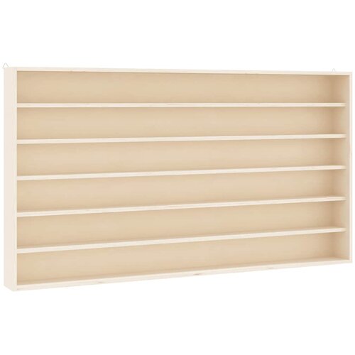  Drvena kolekcionarska vitrina sa 6 polica 100x9x55 cm Slike