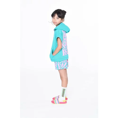 Marc Jacobs Dječje pamučne kratke hlače boja: zelena, s uzorkom
