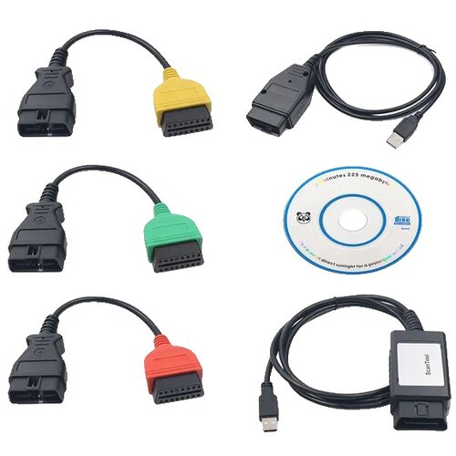 aermotor Fiat ECU Scanner, Polna različica V48, Diagnostično orodje, Poln adapter V42, (5000156907) Cene