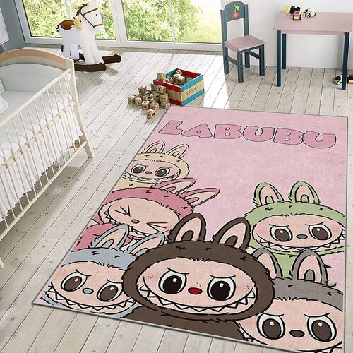  Dečiji tepih 180x120cm TG-223 - Labubu roze Cene