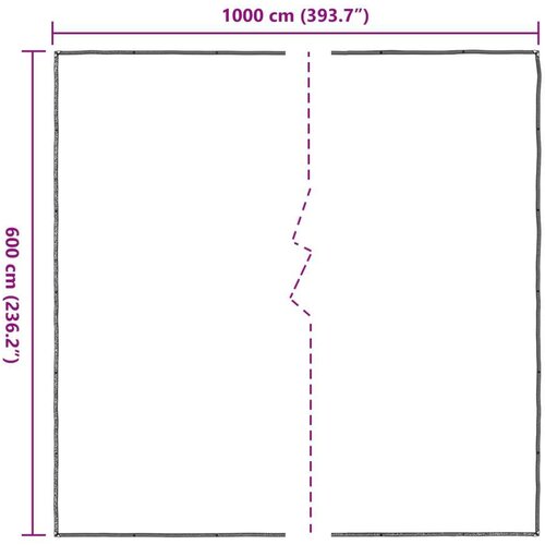  s rupama *Transparent*an 6 x 10 m Polietilen - 6 x 10 m Slike