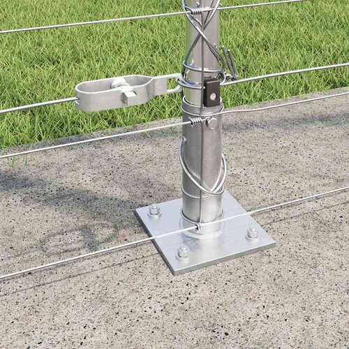  Zavareno žičano ogradno mreža s betonskom podlogom 25 x 1,6 m Slike