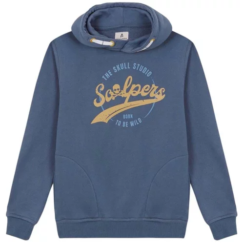 Scalpers Sweater majica 'Wild' golublje plava / senf