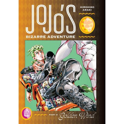 Harper Collins Publishers Ltd Hirohiko Araki - JoJo's Bizarre Adventure 5: Golden Wind, Vol. 8: Cene