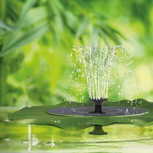 Garden of Eden solarna fontana lotosov list - 285 x 285 mm Slike