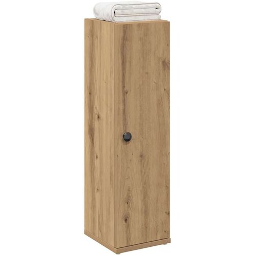 vidaXL Kupaonski ormarić s držačem za role boja hrasta 20,5x22x72 cm Cene