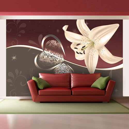  Tapeta - Cream lily 400x270 Slike