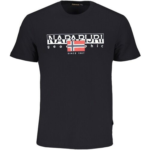 Napapijri MEN&amp;amp;#39;S SHORT SLEEVE T-SHIRT BLACK Slike