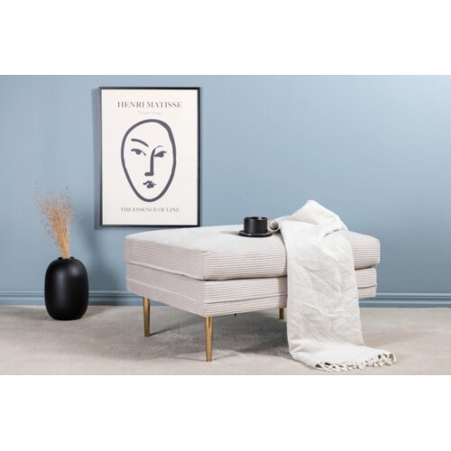 Venture Home tabure Boom 90 &times; 70 &times; 49 cm, bjelkasta/bež Cijene