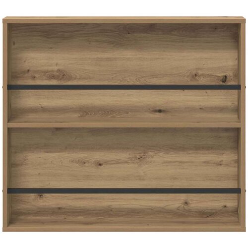  Polica za časopise Zidne 2 pcs Umjetnički hrast 80 x 12 x 70 cm Slike