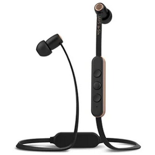 Jays Bluetooth Stereo slu&amp;scaron;alke &amp;quot;a-Six&amp;quot; z integriranim mikrofonom BTv4.1 - Črno-zlate Slike