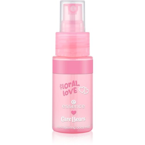 Essence Care Bears odi&amp;scaron;avljeno pr&amp;scaron;ilo za telo mini za ženske 02 Floral Love 35 ml Slike