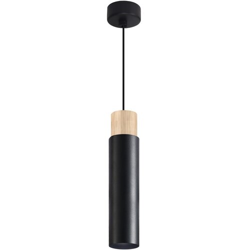 Candellux Lighting Crna viseća svjetiljka s metalnim sjenilom Claro &amp;ndash; Slike