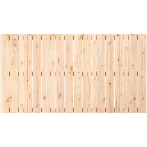 VidaXL Zidno uzglavlje 204x3x110 cm od masivne borovine Slike