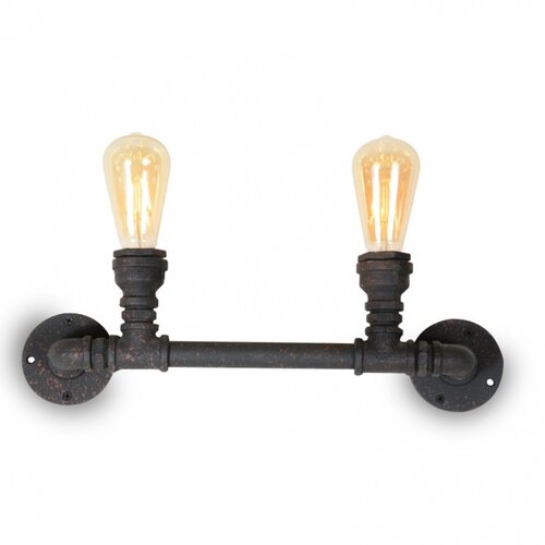 Rustik 38 zidna lampa W0095-2 2*E27 rust Slike