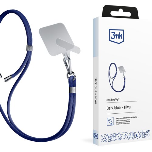 3mk ETUI EASYCLIP ZA TELEFON TEMNO MODRA SREBRNA ZA IPHONE 13 14 15, (21969905) Cene