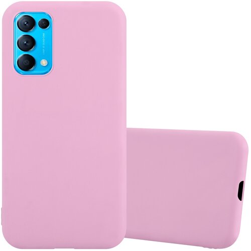 Cadorabo Case, združljiv z OPPO v Candy Pink - Za&scaron;čitni pokrov iz fleksibilnega silikona TPU, (20596121) Cene