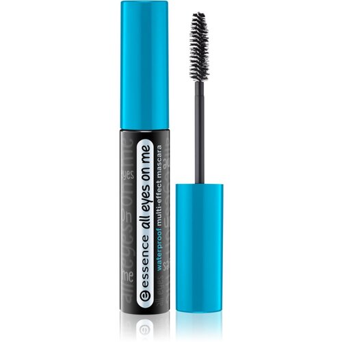 Essence All Eyes on Me vodoodporna maskara za podaljšanje, privihanje in volumen odtenek 01 Black 8 ml Cene