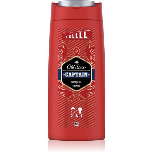 Old Spice Captain gel za tuširanje i šampon 675 ml Slike