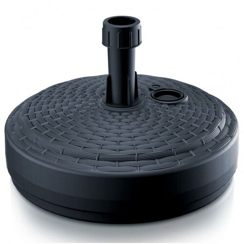 Prosperplast Podstavek za vrtni senčnik, 10L, fi390x130 mm, črn Cene