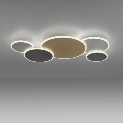 PAUL NEUHAUS 8008-70-LED Prigu&amp;scaron;iva svetiljka Q-PIATO LED/49W/230V 2700-5000K + daljinski upravljač Slike