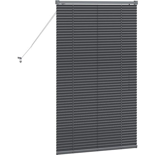  Venecijanski zastore Tamno siva 130 x 80 cm Aluminij Slike