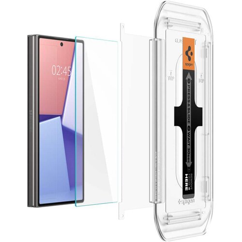 Spigen Glas.tR EZ-FIT (2 kosa) za Samsung Galaxy Z Fold 6 - prozorno Slike