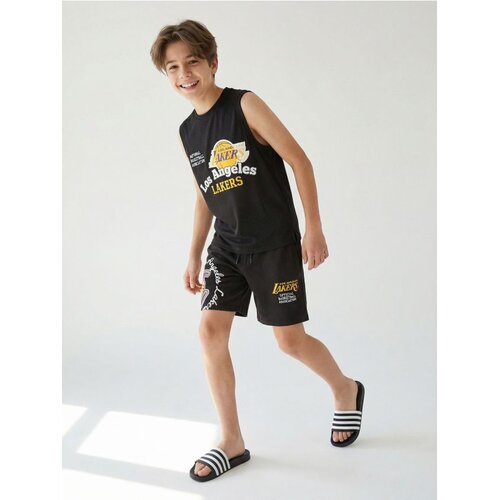 Sinsay NBA Los Angeles Lakers sportski set: majica bez rukava i kratke hlače Cijene