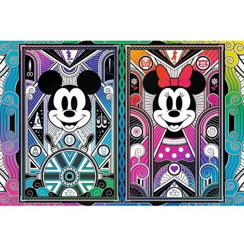 Trefl Wood Craft: Mickey and Minnie Mouse drvena slagalica 500+1kom - Cijene