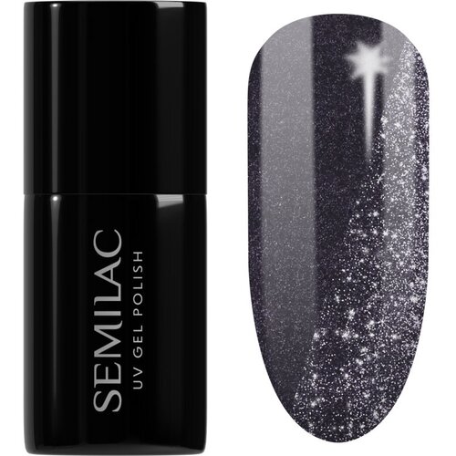 Semilac UV Hybrid Day and Night gel lak za nohte z uporabo UV/LED lučke odtenek 399 Dark & Spark 7 ml Cene