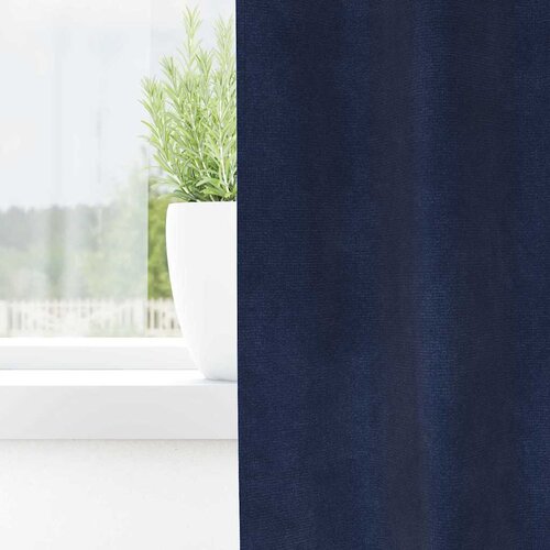  Zavjese za zamračivanje 2 pcs Tamno plava 140 x 245 cm Bar&amp;scaron;un Slike