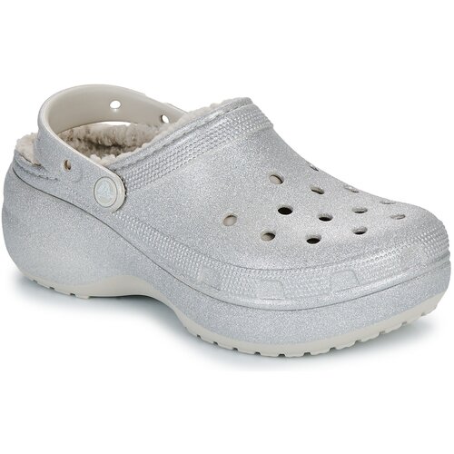 Crocs ClsPlatformGlitterLinedClogW Srebrna Cijene
