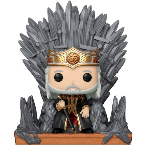Funko POP Televizija HOUSE OF THE DRAGONS Deluxe Viserys on The Iron Throne 12, (21324526) Slike