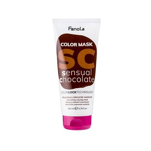 Fanola color mask hranljiva i obojena maska za kosu 200 ml nijansa sensual chocolate Cijene