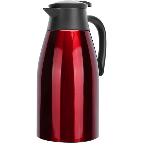 Cheffinger Termos s tesnilnim pokrovom, neprepusten in antibakterijski, 2L, Rde?a / ?rna, (21553027) Slike