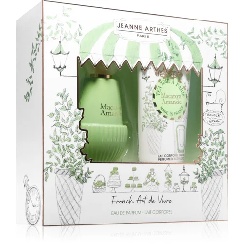 Jeanne Arthes Tea Time á Paris Macaron Amande darilni set za ženske