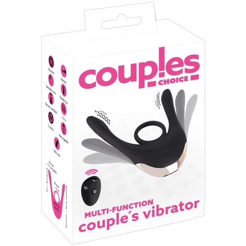 Couples Choice Multi-Function Couple's Vibrator Black Cijene