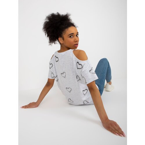 FANCY Blouse-FA-BZ-8452.77-light gray Slike