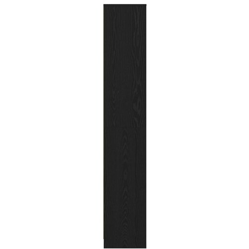  Kupaonski ormar Crni hrast 30 x 33 x 190 cm Konstruirano drvo Slike