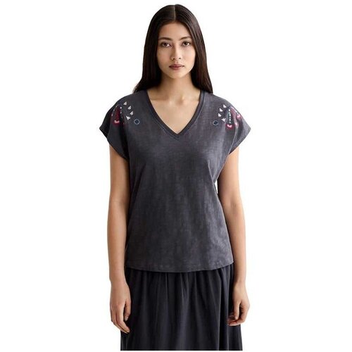 SCOTCH &amp;amp; SODA Scotch&amp;amp;soda - Ženska majica sa v izrezom Slike