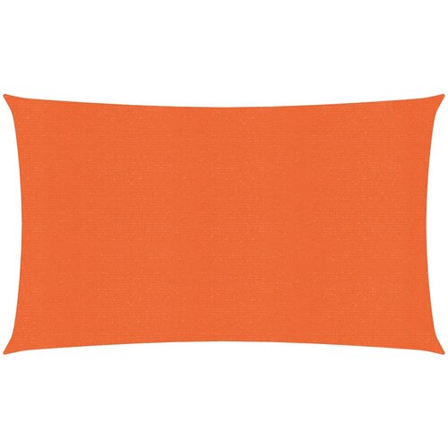 vidaXL Senčno jadro 160 g/m² oranžno 2x5 m HDPE Cene