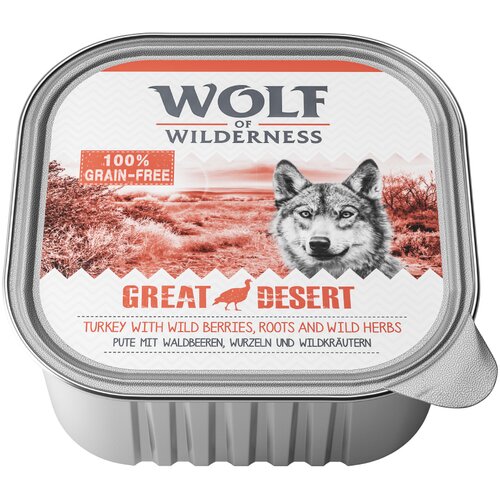 Wolf of Wilderness Ekonomično pakiranje Adult 24 x 300 g - Great Desert - puretina Cijene