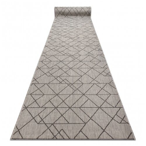 RugsX Preproga v videzu sisala SION 6051 Geometrijski plosko tkanje siva 100 100x120 cm, (5000305147) Cene